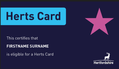 herts card
